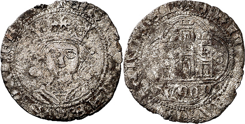 Tipo 16B. Cuarto de Busto de frente del Ordenamiento de Aranda de Duero de 1461 (2) - Imagen 6