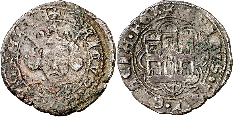 Tipo 16B. Cuarto de Busto de frente del Ordenamiento de Aranda de Duero de 1461 (2) - Imagen 60