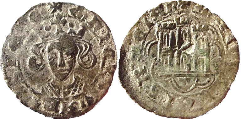 Tipo 16B. Cuarto de Busto de frente del Ordenamiento de Aranda de Duero de 1461 (2) - Imagen 62