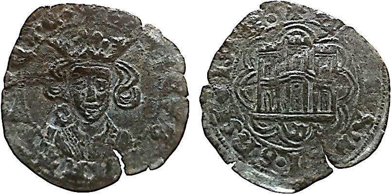 Tipo 16B. Cuarto de Busto de frente del Ordenamiento de Aranda de Duero de 1461 (2) - Imagen 63