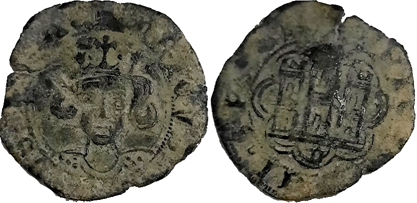 Tipo 16B. Cuarto de Busto de frente del Ordenamiento de Aranda de Duero de 1461 (2) - Imagen 68