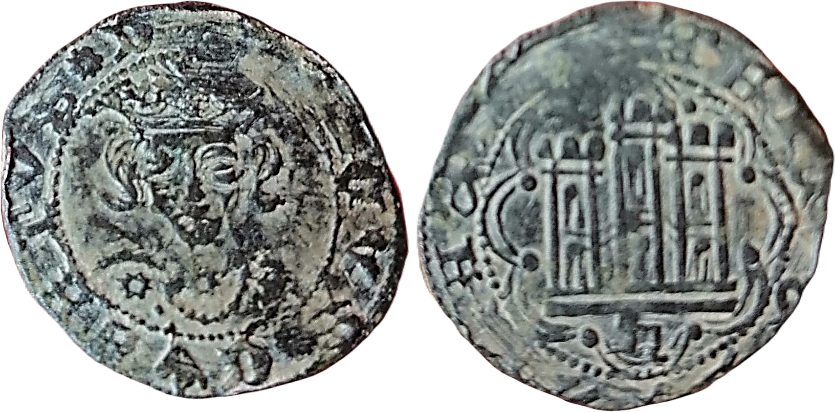 Tipo 16B. Cuarto de Busto de frente del Ordenamiento de Aranda de Duero de 1461 (2) - Imagen 80