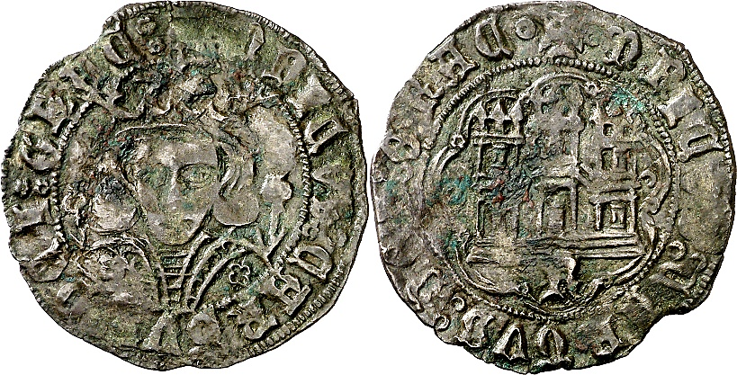 Tipo 16B. Cuarto de Busto de frente del Ordenamiento de Aranda de Duero de 1461 (2) - Imagen 81