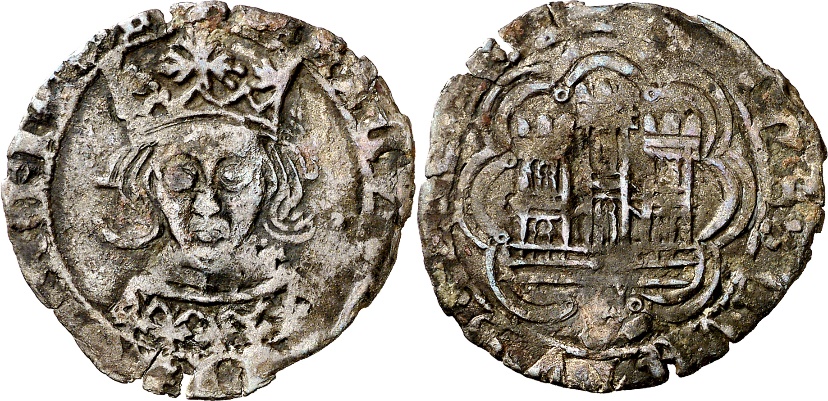 Tipo 16C. Cuarto de Busto de frente del Ordenamiento de Aranda de Duero de 1461 (3) - Imagen 100