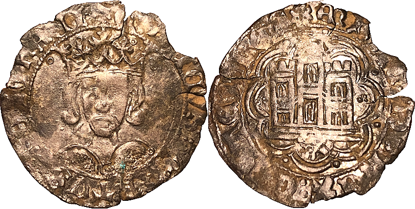 Tipo 16C. Cuarto de Busto de frente del Ordenamiento de Aranda de Duero de 1461 (3) - Imagen 101