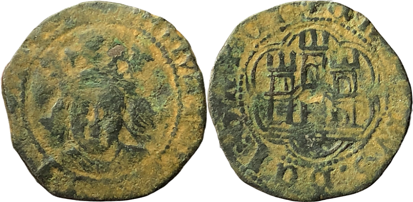 Tipo 16C. Cuarto de Busto de frente del Ordenamiento de Aranda de Duero de 1461 (3) - Imagen 102