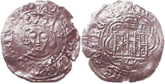 Tipo 16C. Cuarto de Busto de frente del Ordenamiento de Aranda de Duero de 1461 (3) - Imagen 103