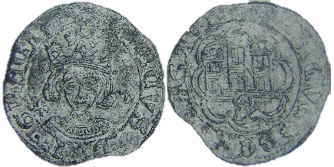 Tipo 16C. Cuarto de Busto de frente del Ordenamiento de Aranda de Duero de 1461 (3) - Imagen 104