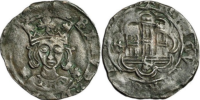 Tipo 16C. Cuarto de Busto de frente del Ordenamiento de Aranda de Duero de 1461 (3) - Imagen 106