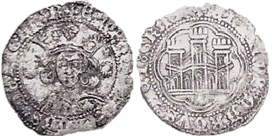 Tipo 16C. Cuarto de Busto de frente del Ordenamiento de Aranda de Duero de 1461 (3) - Imagen 118