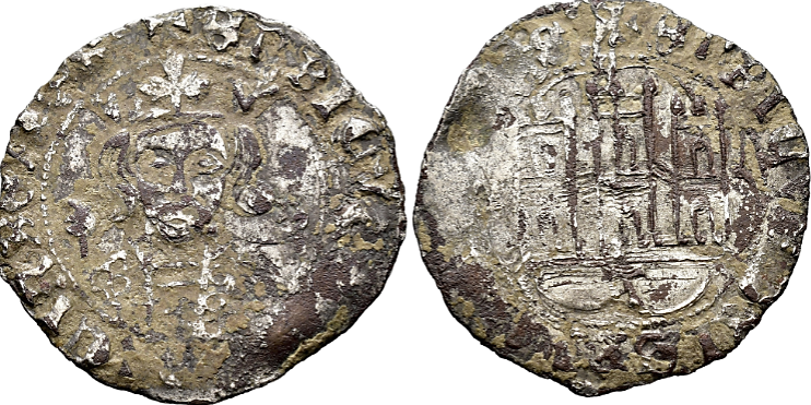 Tipo 16C. Cuarto de Busto de frente del Ordenamiento de Aranda de Duero de 1461 (3) - Imagen 123