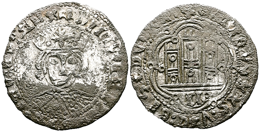 Tipo 16C. Cuarto de Busto de frente del Ordenamiento de Aranda de Duero de 1461 (3) - Imagen 129