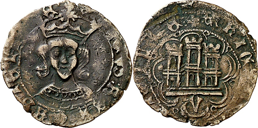 Tipo 16C. Cuarto de Busto de frente del Ordenamiento de Aranda de Duero de 1461 (3) - Imagen 13