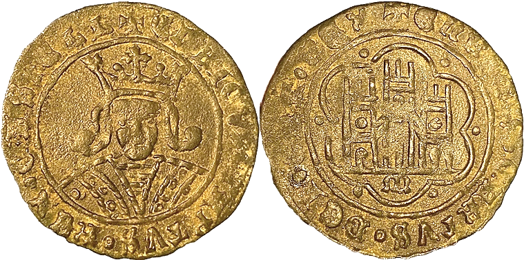 Tipo 16C. Cuarto de Busto de frente del Ordenamiento de Aranda de Duero de 1461 (3) - Imagen 132