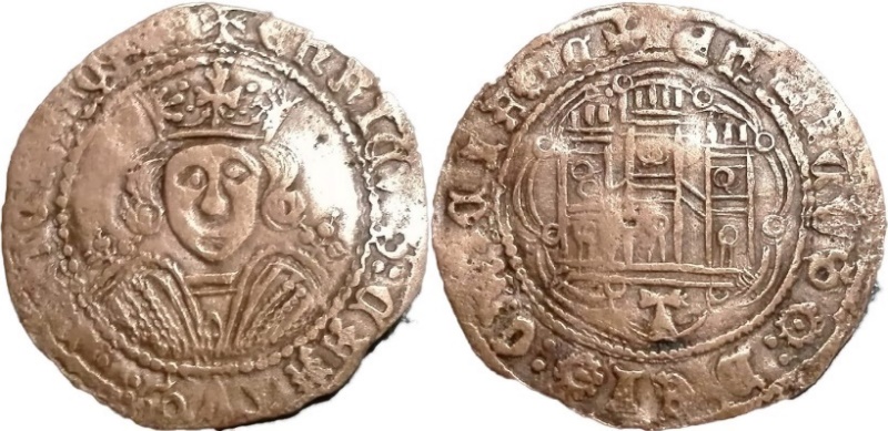 Tipo 16C. Cuarto de Busto de frente del Ordenamiento de Aranda de Duero de 1461 (3) - Imagen 138