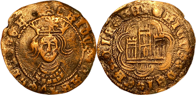 Tipo 16C. Cuarto de Busto de frente del Ordenamiento de Aranda de Duero de 1461 (3) - Imagen 146