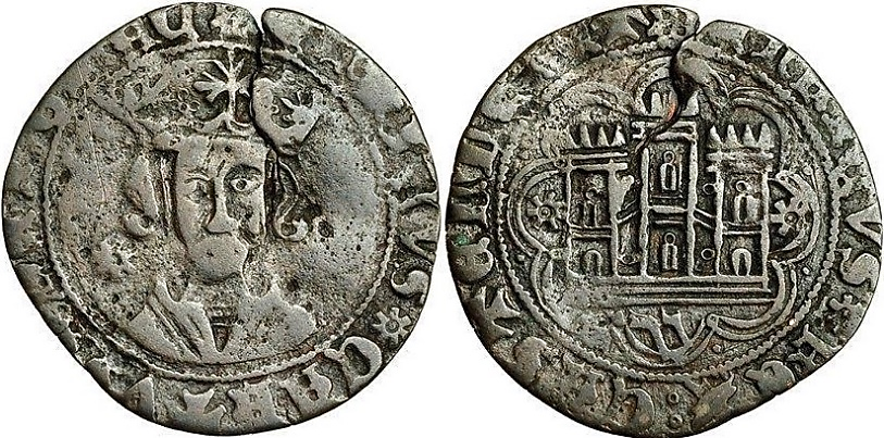 Tipo 16C. Cuarto de Busto de frente del Ordenamiento de Aranda de Duero de 1461 (3) - Imagen 15