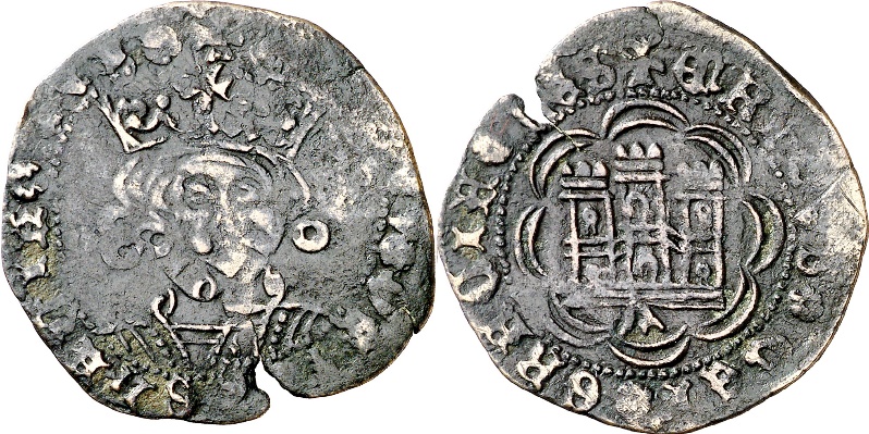 Tipo 16C. Cuarto de Busto de frente del Ordenamiento de Aranda de Duero de 1461 (3) - Imagen 19