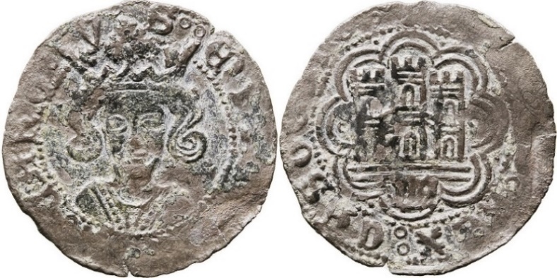 Tipo 16C. Cuarto de Busto de frente del Ordenamiento de Aranda de Duero de 1461 (3) - Imagen 25