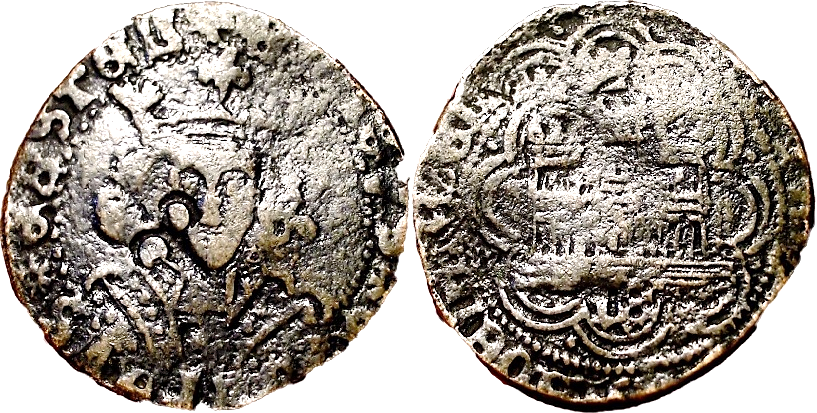 Tipo 16C. Cuarto de Busto de frente del Ordenamiento de Aranda de Duero de 1461 (3) - Imagen 27