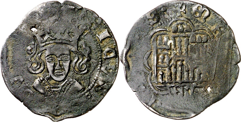 Tipo 16C. Cuarto de Busto de frente del Ordenamiento de Aranda de Duero de 1461 (3) - Imagen 31