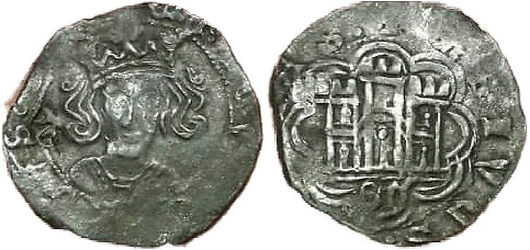 Tipo 16C. Cuarto de Busto de frente del Ordenamiento de Aranda de Duero de 1461 (3) - Imagen 32