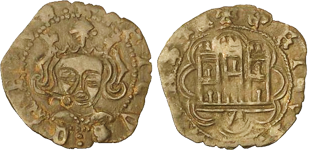 Tipo 16C. Cuarto de Busto de frente del Ordenamiento de Aranda de Duero de 1461 (3) - Imagen 33