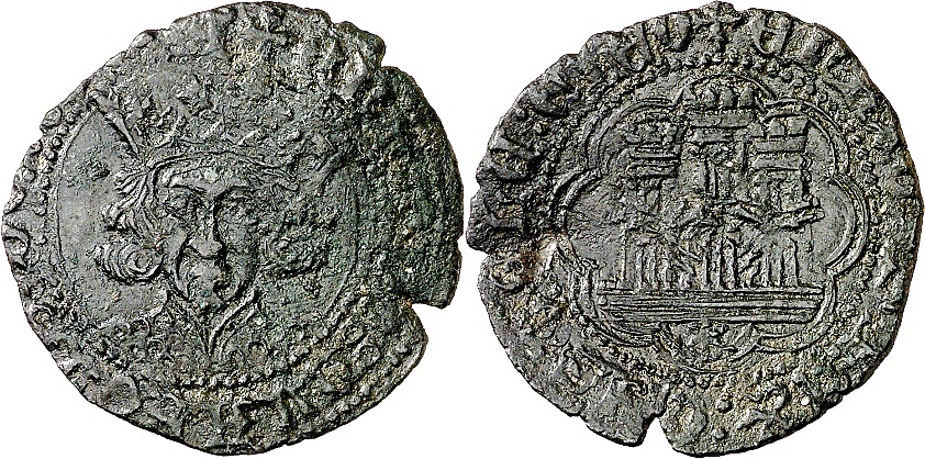 Tipo 16C. Cuarto de Busto de frente del Ordenamiento de Aranda de Duero de 1461 (3) - Imagen 35