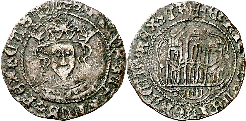 Tipo 16C. Cuarto de Busto de frente del Ordenamiento de Aranda de Duero de 1461 (3) - Imagen 42