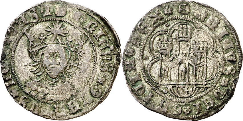 Tipo 16C. Cuarto de Busto de frente del Ordenamiento de Aranda de Duero de 1461 (3) - Imagen 44