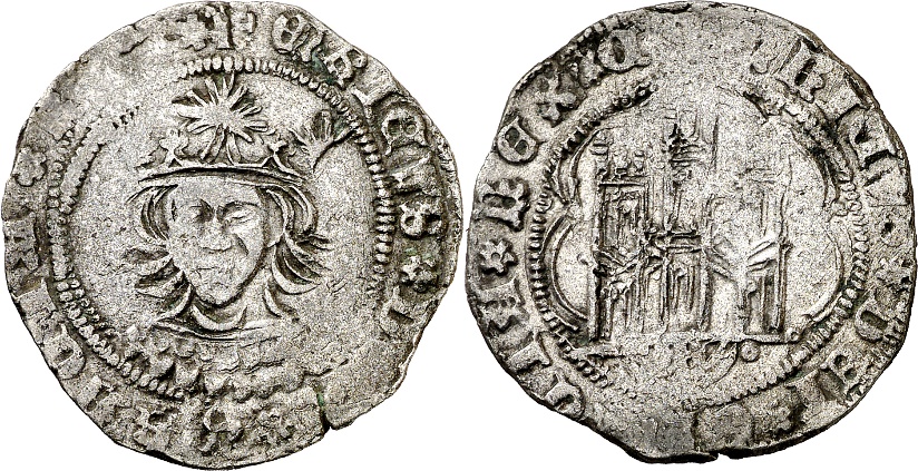 Tipo 16C. Cuarto de Busto de frente del Ordenamiento de Aranda de Duero de 1461 (3) - Imagen 48