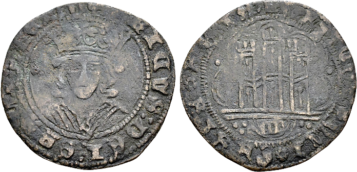 Tipo 16C. Cuarto de Busto de frente del Ordenamiento de Aranda de Duero de 1461 (3) - Imagen 55