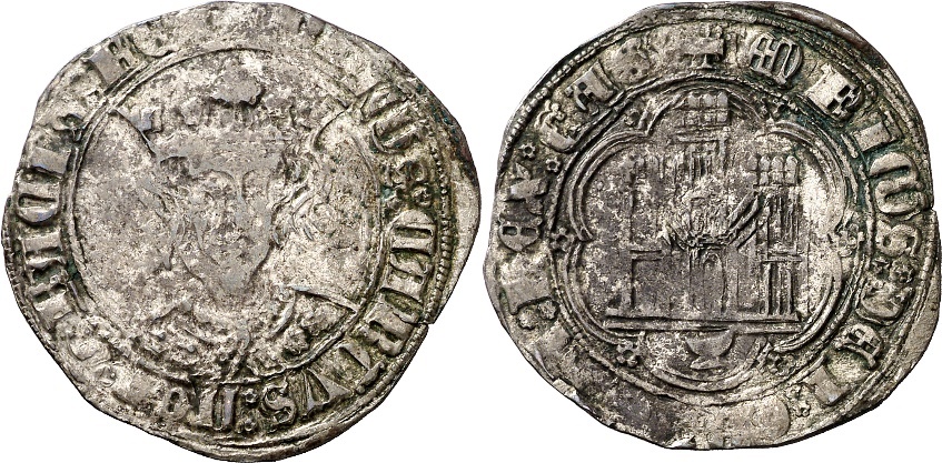 Tipo 16C. Cuarto de Busto de frente del Ordenamiento de Aranda de Duero de 1461 (3) - Imagen 59