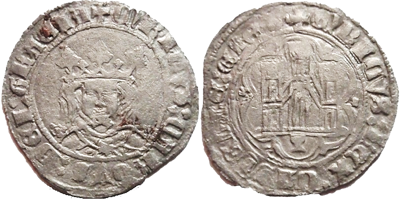 Tipo 16C. Cuarto de Busto de frente del Ordenamiento de Aranda de Duero de 1461 (3) - Imagen 66