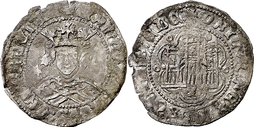 Tipo 16C. Cuarto de Busto de frente del Ordenamiento de Aranda de Duero de 1461 (3) - Imagen 67