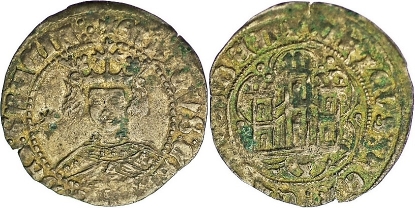 Tipo 16C. Cuarto de Busto de frente del Ordenamiento de Aranda de Duero de 1461 (3) - Imagen 68