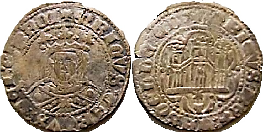 Tipo 16C. Cuarto de Busto de frente del Ordenamiento de Aranda de Duero de 1461 (3) - Imagen 69