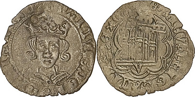 Tipo 16C. Cuarto de Busto de frente del Ordenamiento de Aranda de Duero de 1461 (3) - Imagen 7