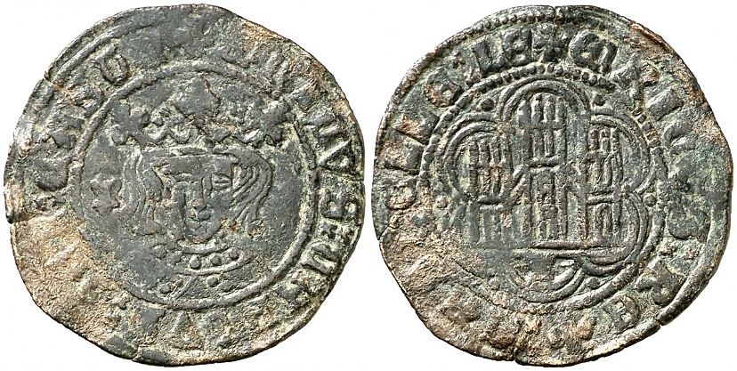 Tipo 16C. Cuarto de Busto de frente del Ordenamiento de Aranda de Duero de 1461 (3) - Imagen 72