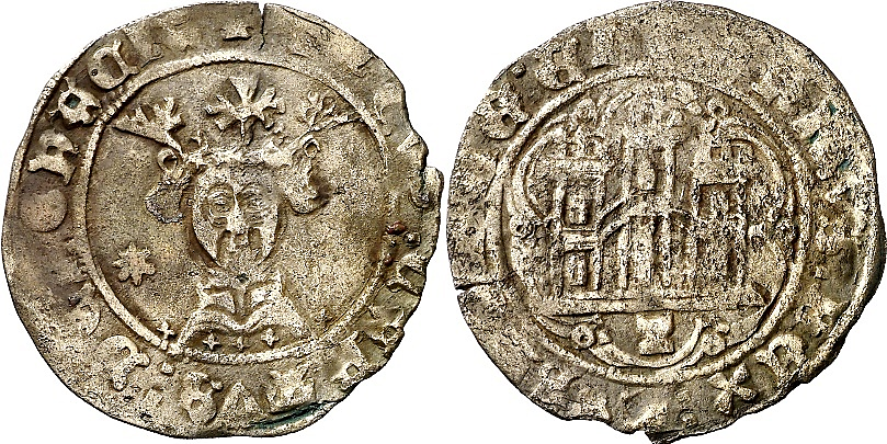 Tipo 16C. Cuarto de Busto de frente del Ordenamiento de Aranda de Duero de 1461 (3) - Imagen 76