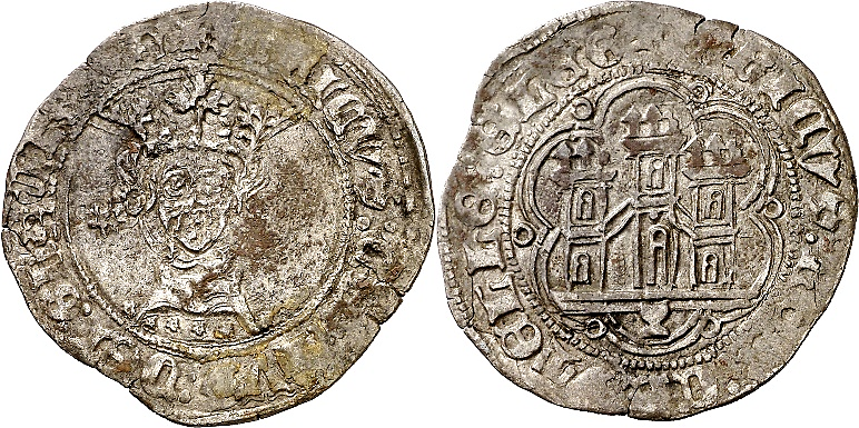 Tipo 16C. Cuarto de Busto de frente del Ordenamiento de Aranda de Duero de 1461 (3) - Imagen 79