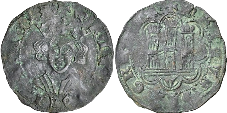 Tipo 16C. Cuarto de Busto de frente del Ordenamiento de Aranda de Duero de 1461 (3) - Imagen 8