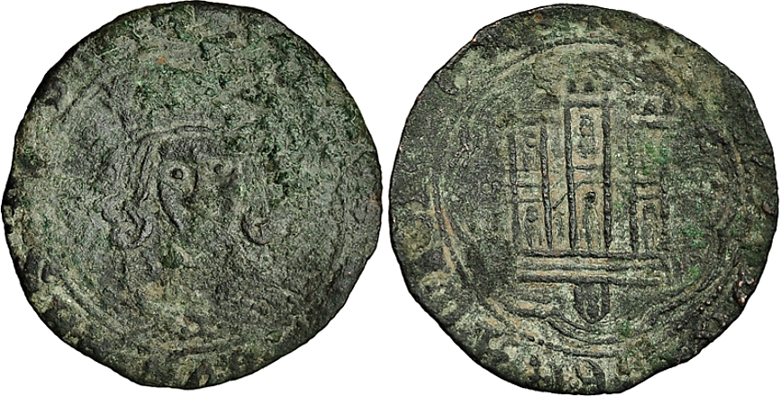 Tipo 16C. Cuarto de Busto de frente del Ordenamiento de Aranda de Duero de 1461 (3) - Imagen 87