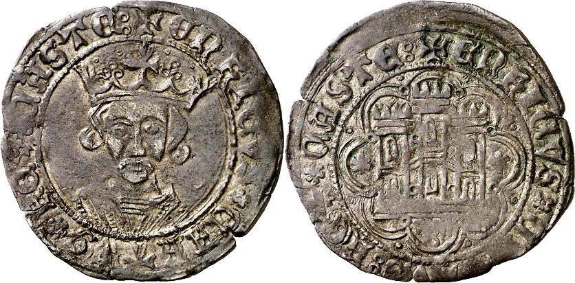 Tipo 16C. Cuarto de Busto de frente del Ordenamiento de Aranda de Duero de 1461 (3) - Imagen 90