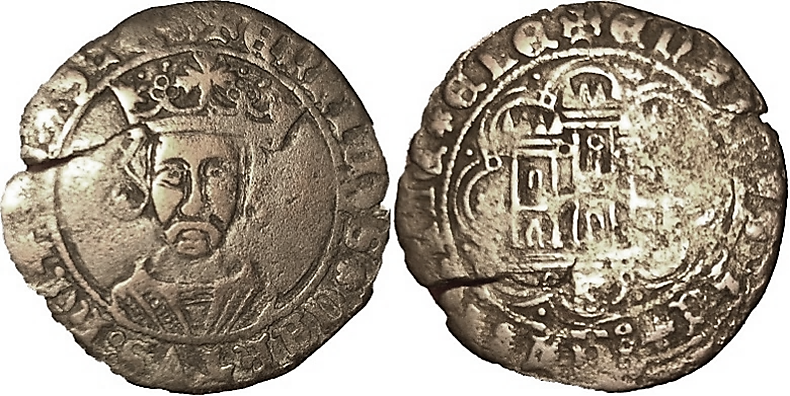 Tipo 16C. Cuarto de Busto de frente del Ordenamiento de Aranda de Duero de 1461 (3) - Imagen 91