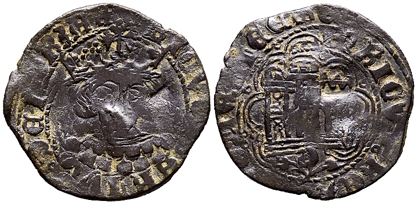 Tipo 16C. Cuarto de Busto de frente del Ordenamiento de Aranda de Duero de 1461 (3) - Imagen 93