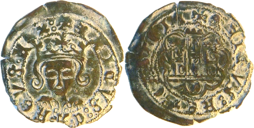 Tipo 16C. Cuarto de Busto de frente del Ordenamiento de Aranda de Duero de 1461 (3) - Imagen 97