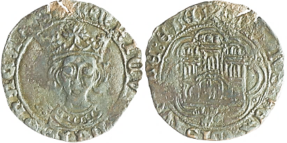 Tipo 16C. Cuarto de Busto de frente del Ordenamiento de Aranda de Duero de 1461 (3) - Imagen 98