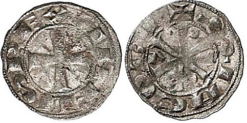 Tipo 17. Dinero de Crismón del taller de Santiago de Compostela - Imagen 11