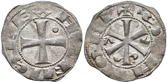 Tipo 17. Dinero de Crismón del taller de Santiago de Compostela - Imagen 2